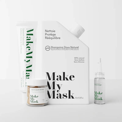 MakeMyMask – Protocole: Psoriasis du Cuir Chevelu Apaisé | Paraplus