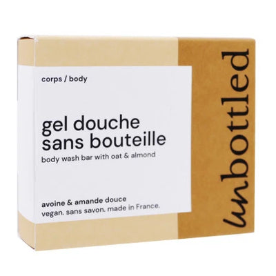 UNBOTTLED GEL DOUCHE AVOINE AMANDE DOUCE 110G