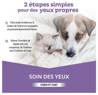 Clément Thékan Soin des Yeux Chiens et Chats 125 ml