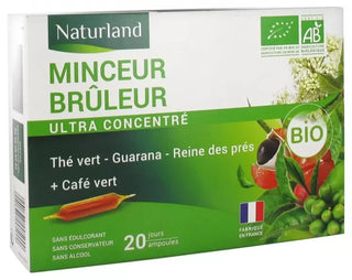 Naturland Minceur Brûleur Bio 20 Ampoules