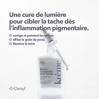 Krème sérum concentré Anti-taches (30 ml)
