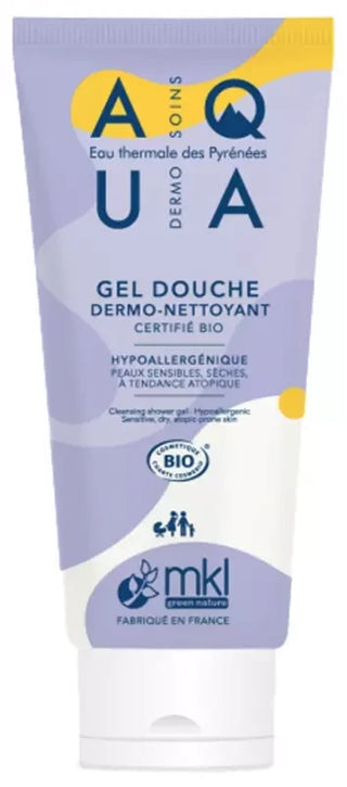 MKL Green Nature Aqua Gel Douche Nettoyant Peaux Sèches Bio 100 ml