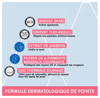Uriage Roséliane CC Cream Teinte Médium SPF30 40 ml