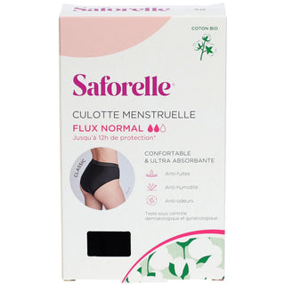 Saforelle Culotte pour les Règles Flux Normal Taille 38