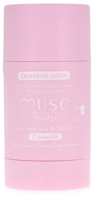 Musc Intime Déodorant Solide Parfum Musc Blanc 50 g