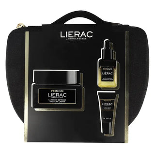 Lierac Premium Coffret Anti-Age Crème Soyeuse 50ml + Sérum 13ml + Crème Regard 5ml