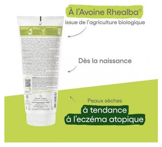 A-Derma Exomega Control - Lait Émollient Anti-Grattage - Peaux Sèches à Tendance à l'Eczéma Atopique 200 ml