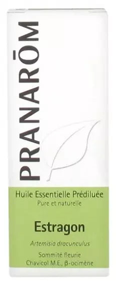 Pranarôm Huile Essentielle Prédiluée Estragon Artemisia Dracunculus Sommité Fleurie Hect 5 ml