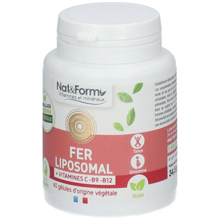 Nat & Form Fer liposomal + Vitamine C