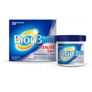 Bion 3 Vitalité 50 + Comprimés