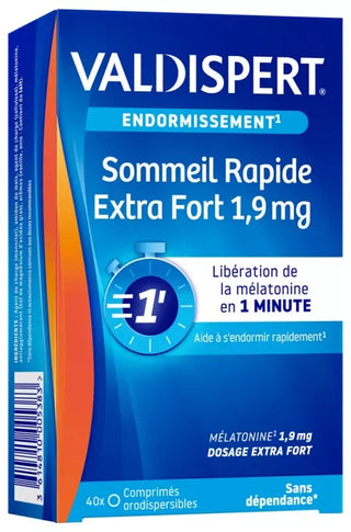 Valdispert Sommeil Rapide 1,9 mg 40 Comprimés
