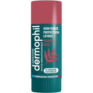 Dermophil Soin Teinté Protection Lèvres Pourpre Rosé 4 g