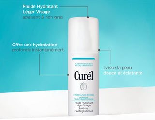Curél Fluide Hydratant Léger Visage  (120 ml)