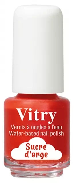 Vitry Vernis à Ongles à l'Eau Mini 4 ml - Couleur : Sucre d'orge