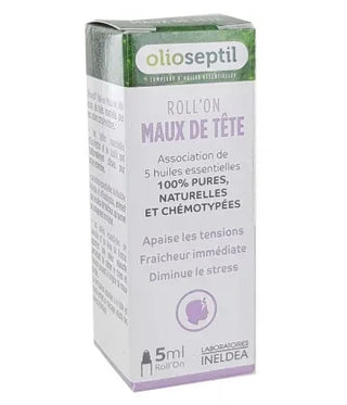 Olioseptil Roll'On Maux de Tête 5 ml