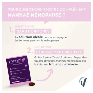 Manhaé Ménopause 1 Mois 30 capsules
