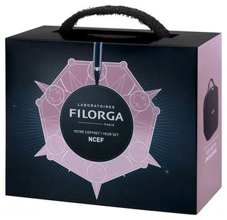 Filorga NCEF -Shot Concentré Polyrevitalisant Suprême Rides Fermeté Éclat 15 ml + Coffret de Fêtes Offert