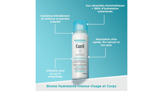 Curél Brume Hydratante Intense – Hydratation Instantanée