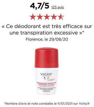 Vichy Déodorant Duo Anti-Transpirant Détranspirant 50 ml