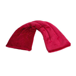 Pelucho Tour de cou bouillotte micro-ondes naturel - Bordeaux