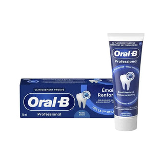 Oral-b Professional émail renforcé dentifrice menthe douce 75mL