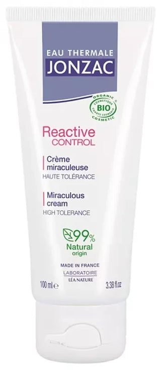 Eau Thermale Jonzac Reactive CONTROL Crème Miraculeuse Haute Tolérance Bio 100 ml
