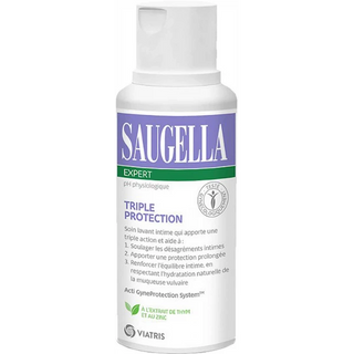 Saugella Expert Soin Lavant Intime Triple Protection 250 ml