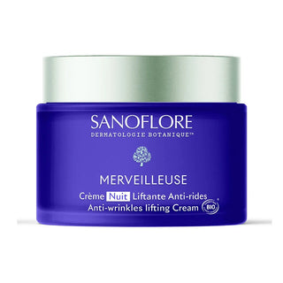 Sanoflore merveilleuse crème de nuit anti-rides 50mL