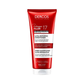 Vichy Dercos Collagen Filler17 Après-Shampooing ultra-réparateur 200mL