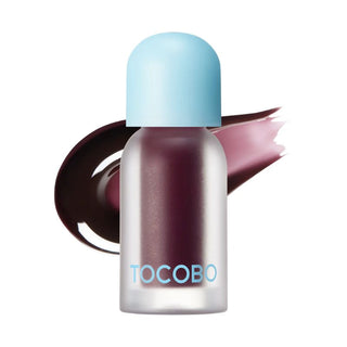 TOCOBO Juicy Berry Plumping Lip Oil 13 Choco Berry – Huile à lèvres repulpante glossy
