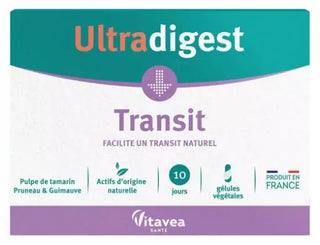 Vitavea Ultradigest Transit - Favorise le Transit Intestinal - 10 Gélules