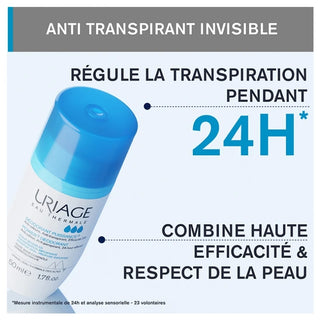 Uriage Déodorant Puissance 3 50 ml
