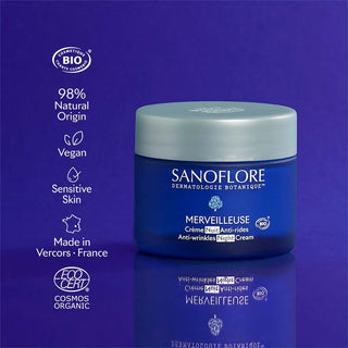 Sanoflore merveilleuse crème anti-rides 50mL