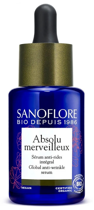 Sanoflore Absolu Merveilleux Sérum Anti-Rides Intégral Certifié Bio 30 ml
