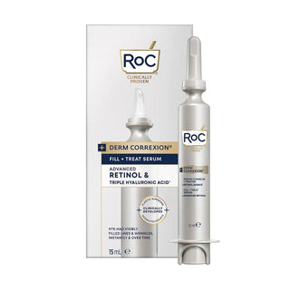 RoC Derm Correxion Fill + Treat Serum – Sérum Anti-Rides au Rétinol Avancé (15 ml)