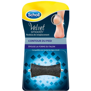Scholl Velvet Smooth Contour Du Pied Rouleau De Remplacement