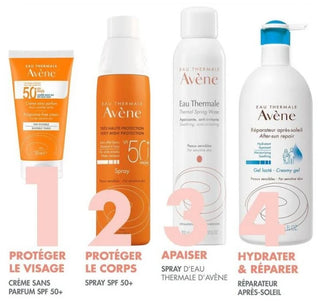 Avène Eau Thermale - Solaire - Crème 50+ Uvb Uva Lumière Bleue Hev Peaux Sensibles Sèches Sans Parfum 50 ml
