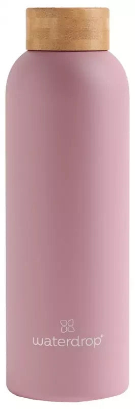 Waterdrop Thermo Steel Bottle 600 ML - Couleur : Pastel Rose Mat
