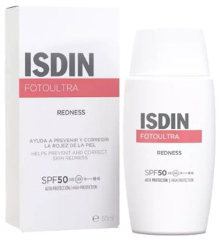 Isdin FotoUltra Redness Écran Solaire Anti-Rougeurs Visage SPF50 50 ml