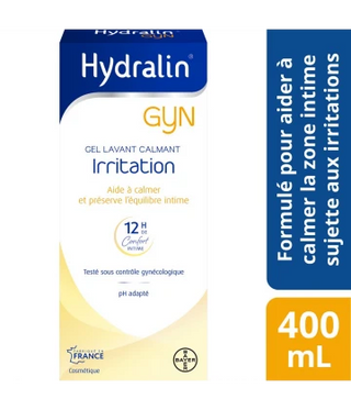 Hydralin Gyn Irritation Gel Lavant Calmant équilibre intime