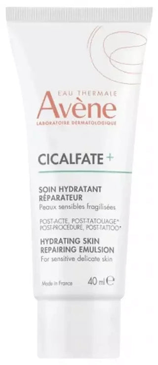 Avène Cicalfate Eau Thermale - - Soin Hydratant Réparateur Peaux Sensibles Fragilisées Post-Acte Dermatologique Superficiel 40 ml