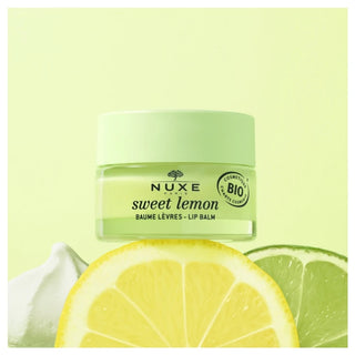 Nuxe Sweet Lemon Baume Lèvres Sèches ou Fragilisées Bio 15 g