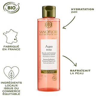Sanoflore Aqua Rosa Eau de Soin Hydratante Certifiée Bio 200 ml