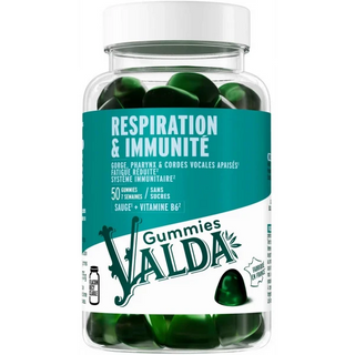 Valda Respiration & Immunité Goût Eucalyptus Gummies x 50