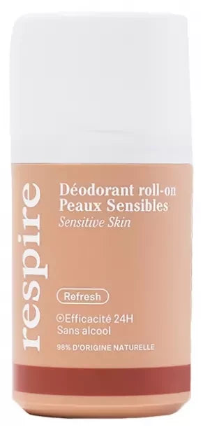 Respire Déodorant Roll-On Peaux Sensibles 50 ml