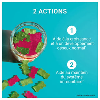 Mag 2 Kids Croissance et Immunité Magnésium 30 Gommes