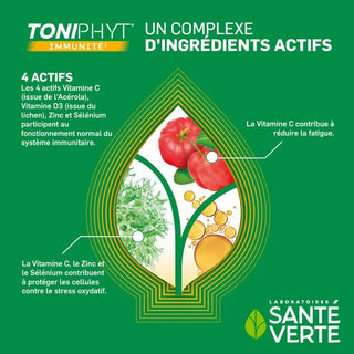 Sante Verte Toniphyt Immunité 30 comprimés à croquer