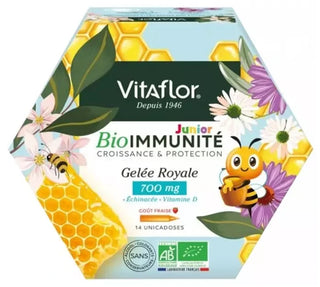 Vitaflor Gelée Royale Bio Junior+ 700 mg - Bte de 14 Unicadoses®