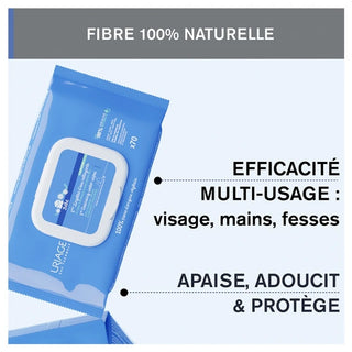 Uriage 1Ères Lingettes d'Eau Nettoyante X70