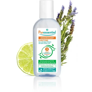 Puressentiel 3 Huiles Essentielles Gel Antibactérien 80 ml